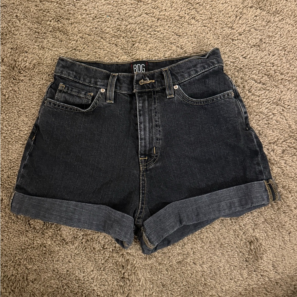 BDG Women's Dark Gray Jean Shorts